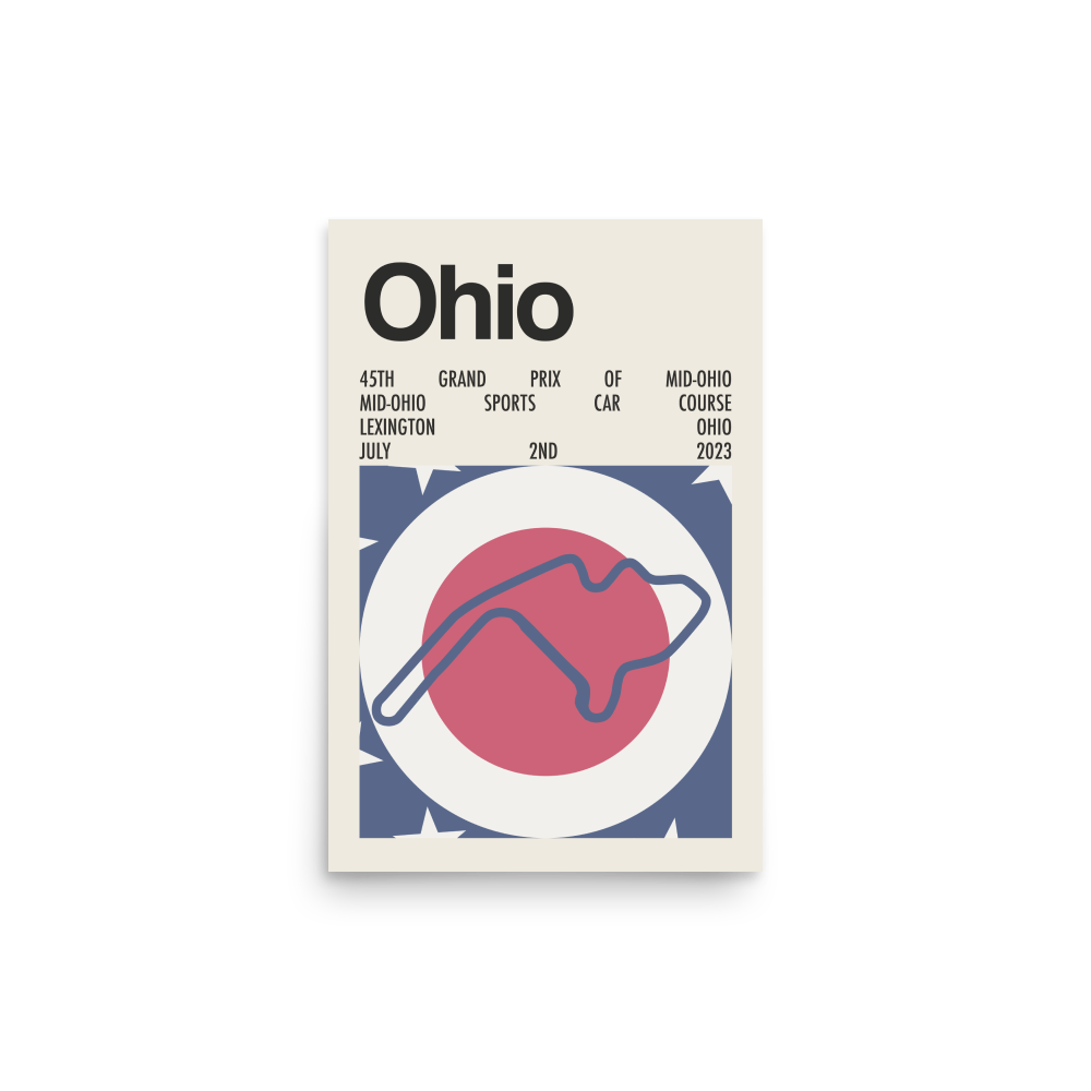 2023 Grand Prix of Mid-Ohio Print