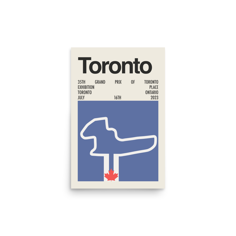 2023 Grand Prix of Toronto Print