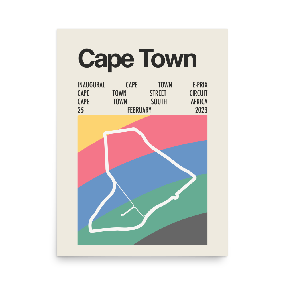 2023 Cape Town E-Prix Print