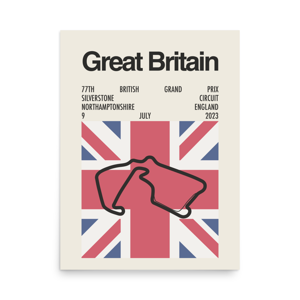 2023 British Grand Prix Print