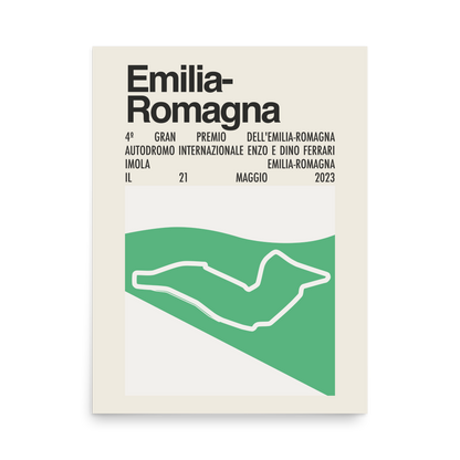 2023 Emilia-Romagna Grand Prix Print