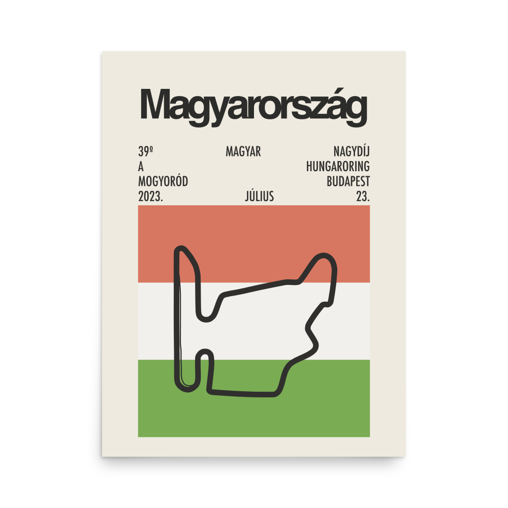 2023 Hungarian Grand Prix Print