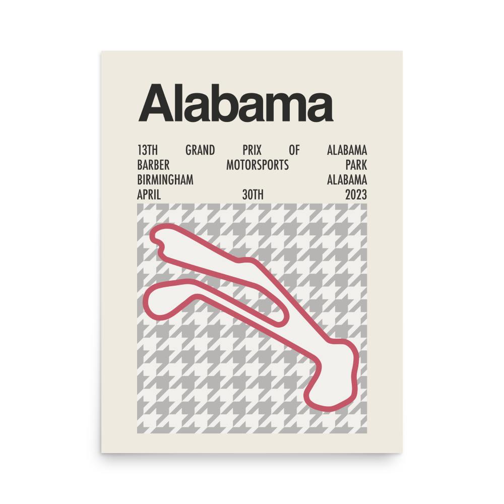 2023 Grand Prix of Alabama Print