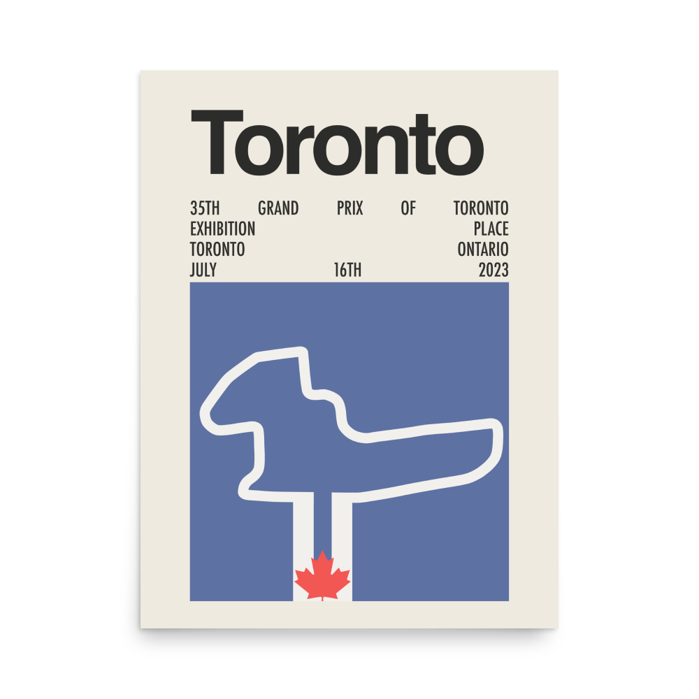 2023 Grand Prix of Toronto Print