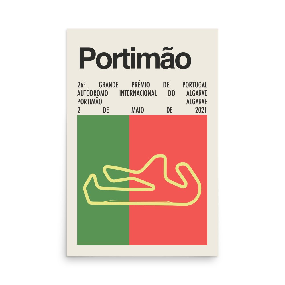 2021 Portuguese Grand Prix Print