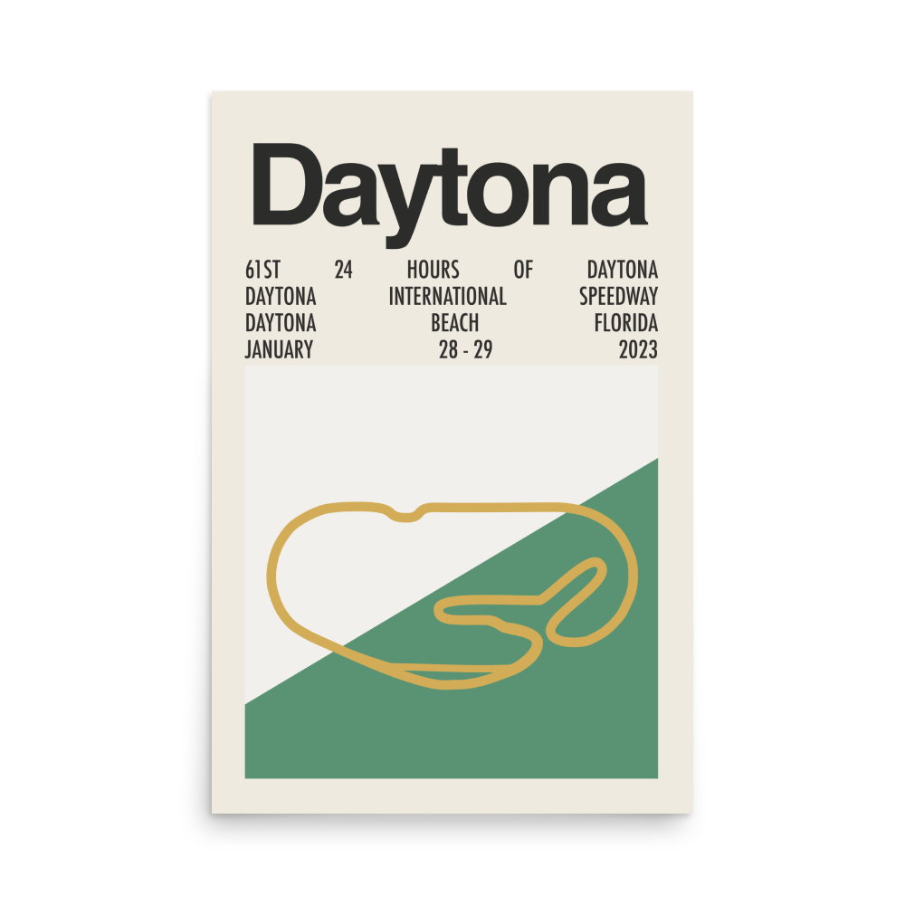 2023 24 Hours of Daytona Print