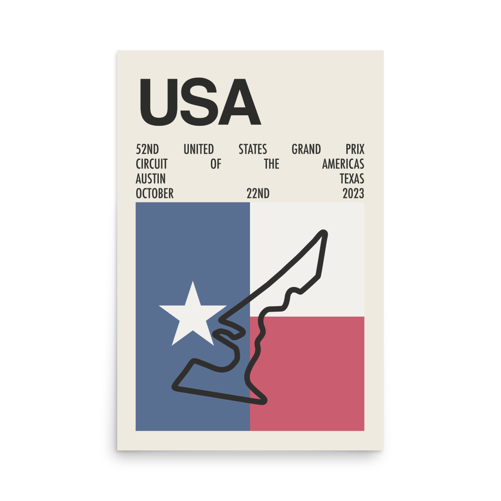 2023 United States Grand Prix Print