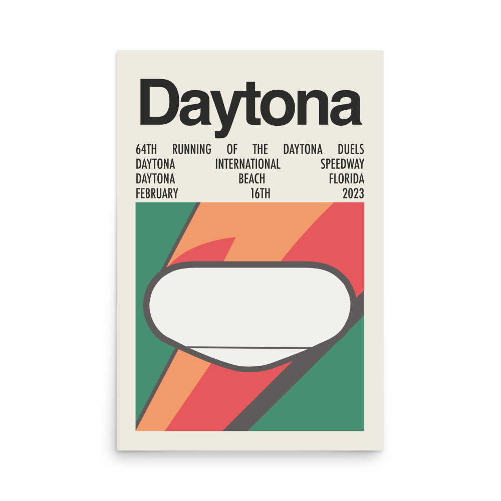 2023 Daytona Twin 150s Print