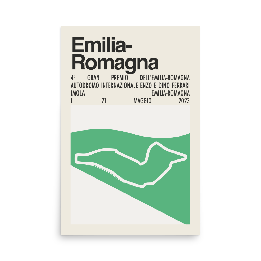 2023 Emilia-Romagna Grand Prix Print