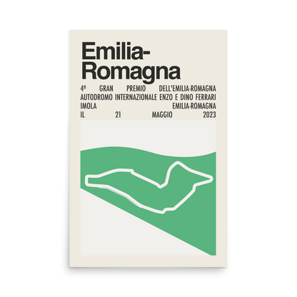 2023 Emilia-Romagna Grand Prix Print