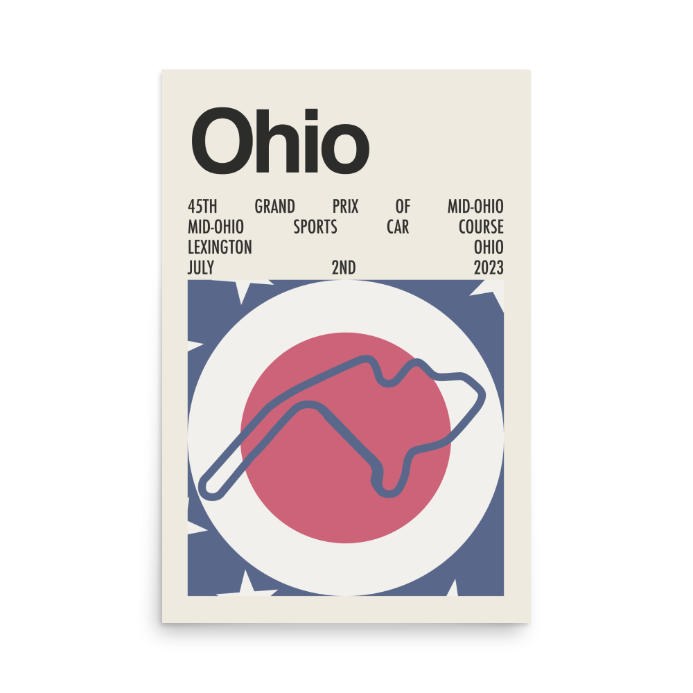 2023 Grand Prix of Mid-Ohio Print