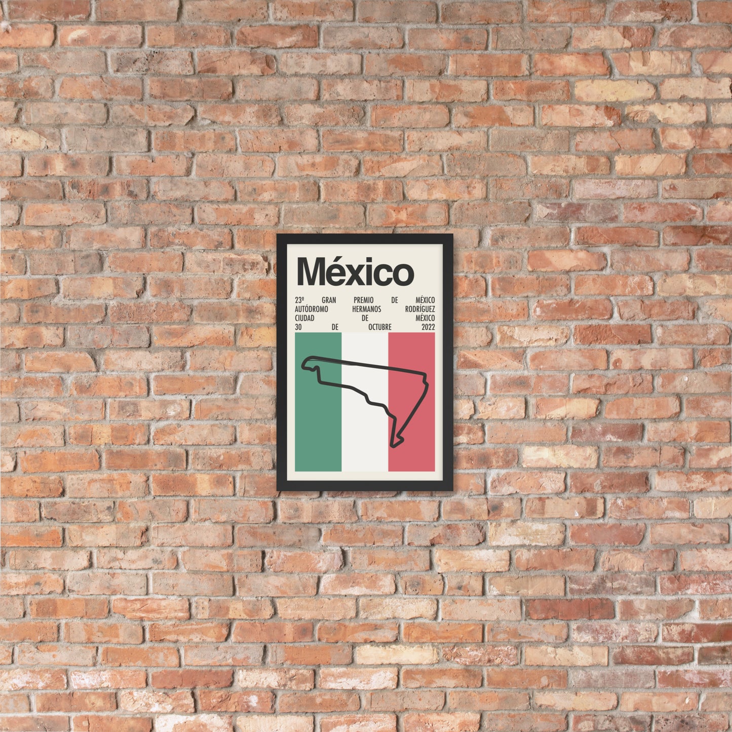 2022 Mexico City Grand Prix Print