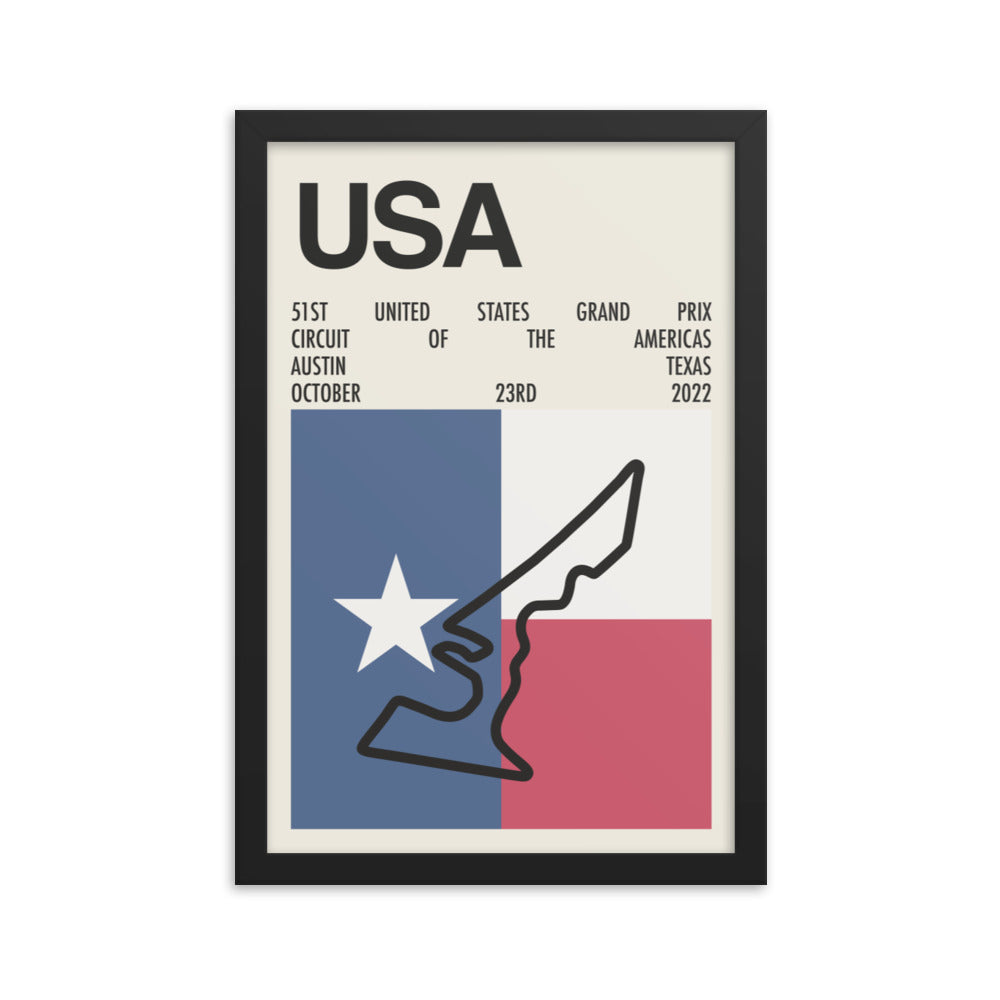 2022 United States Grand Prix Print