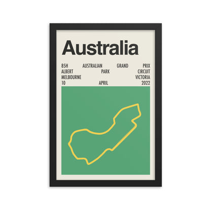 2022 Australian Grand Prix Print