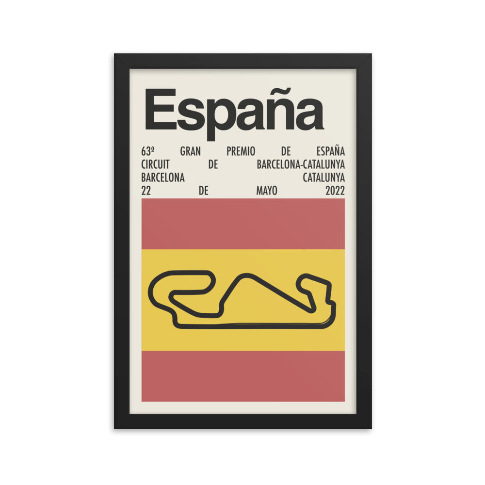 2022 Spanish Grand Prix Print