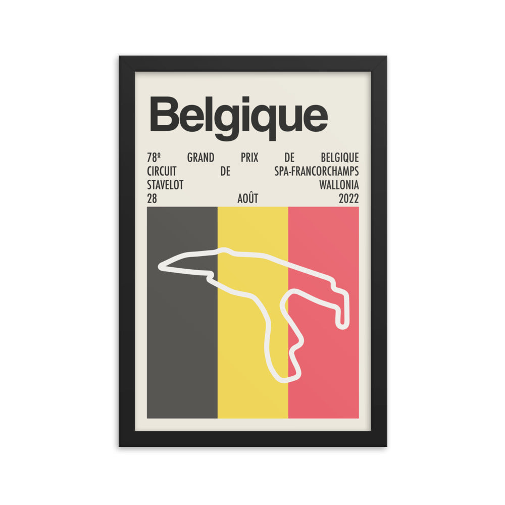 2022 Belgian Grand Prix Print
