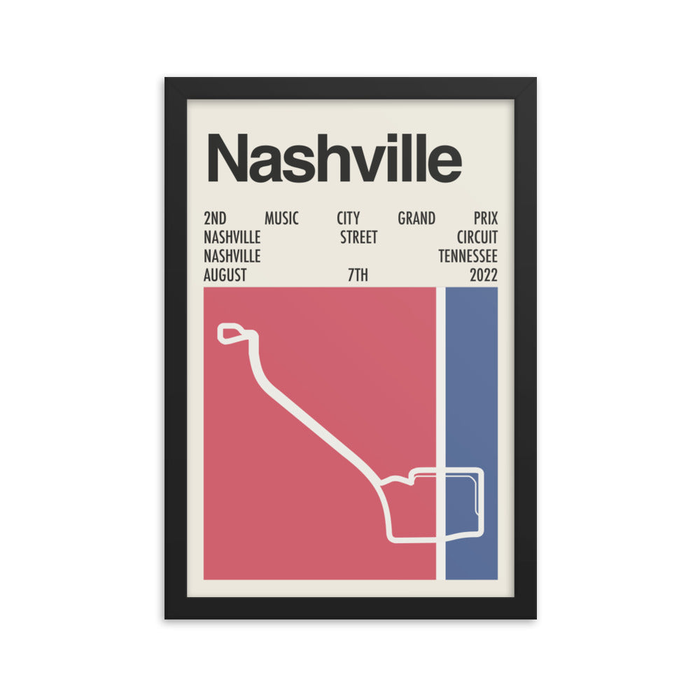 2022 Music City Grand Prix Print