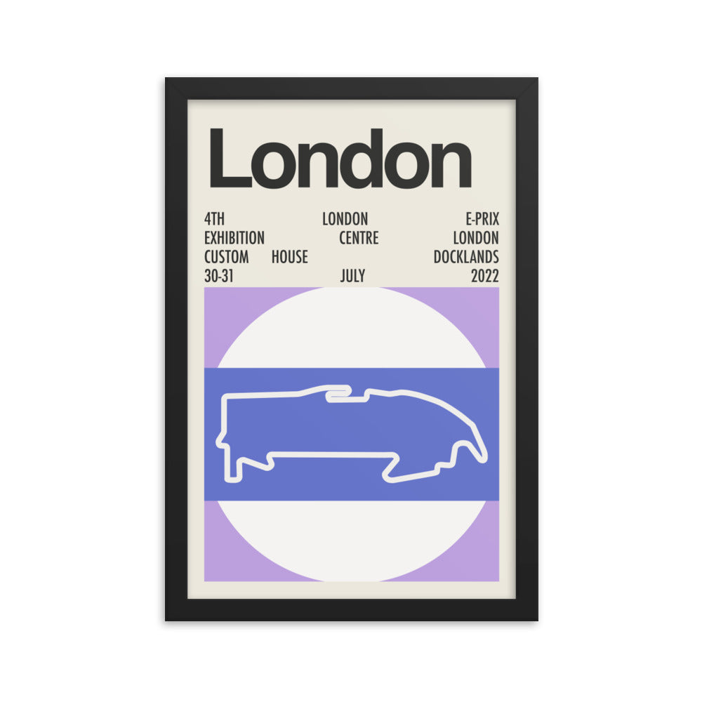 2022 London E-Prix Print