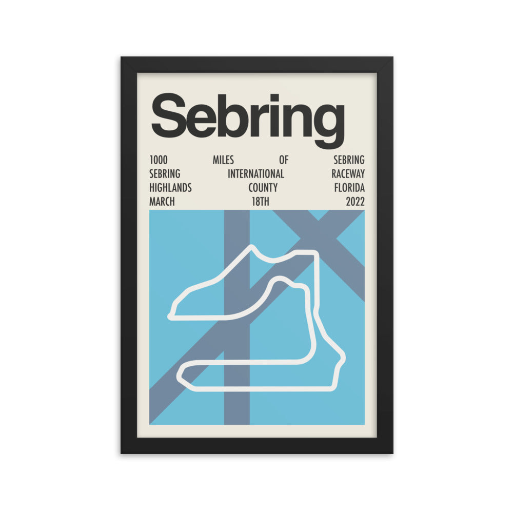 2022 1000 Miles of Sebring Print