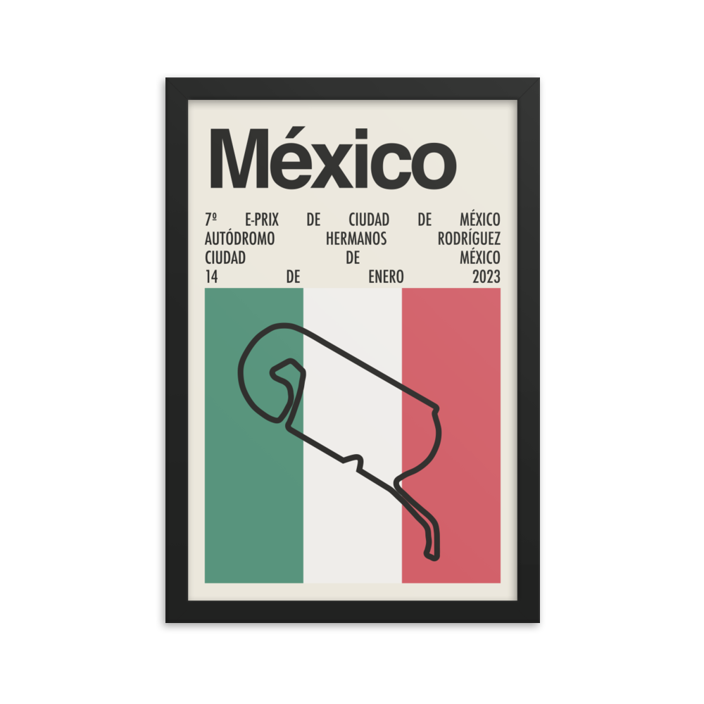 2023 Mexico City E-Prix Print