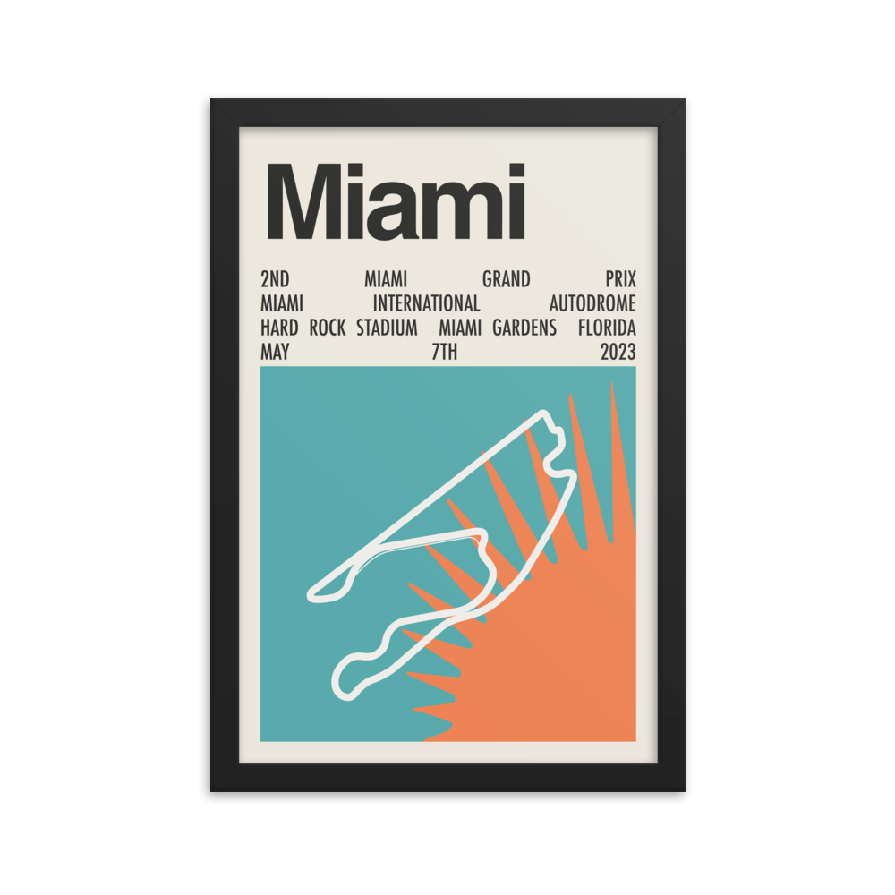 2023 Miami Grand Prix Print