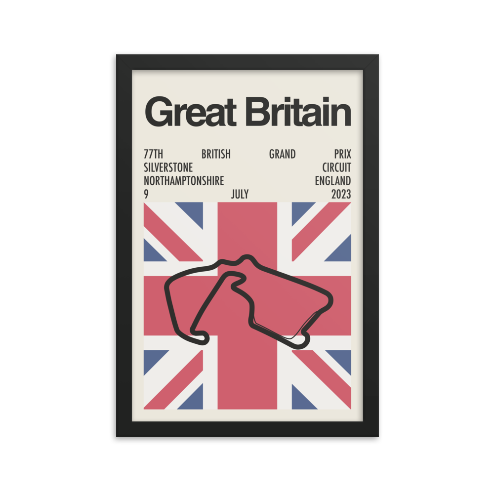 2023 British Grand Prix Print