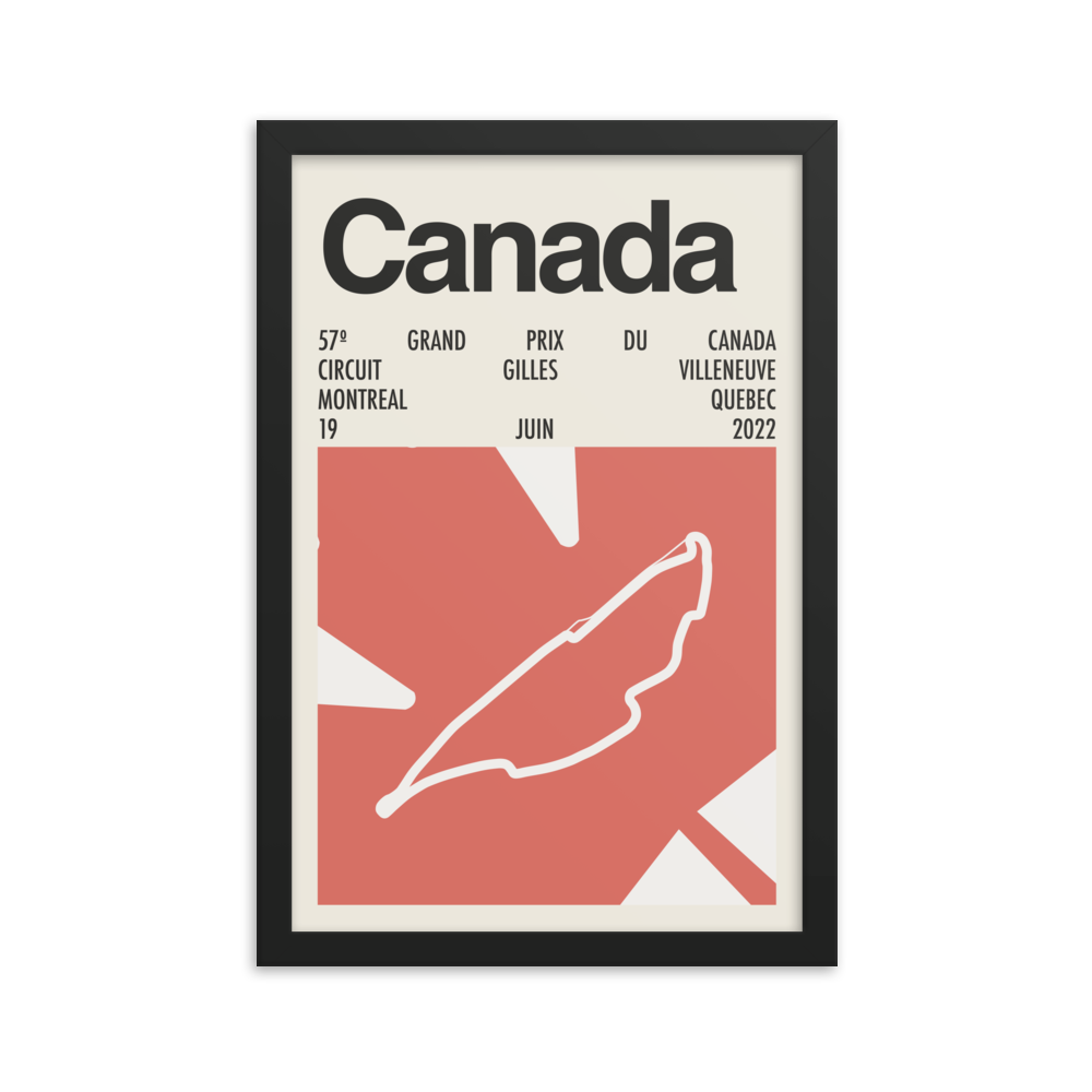 2023 Canadian Grand Prix Print