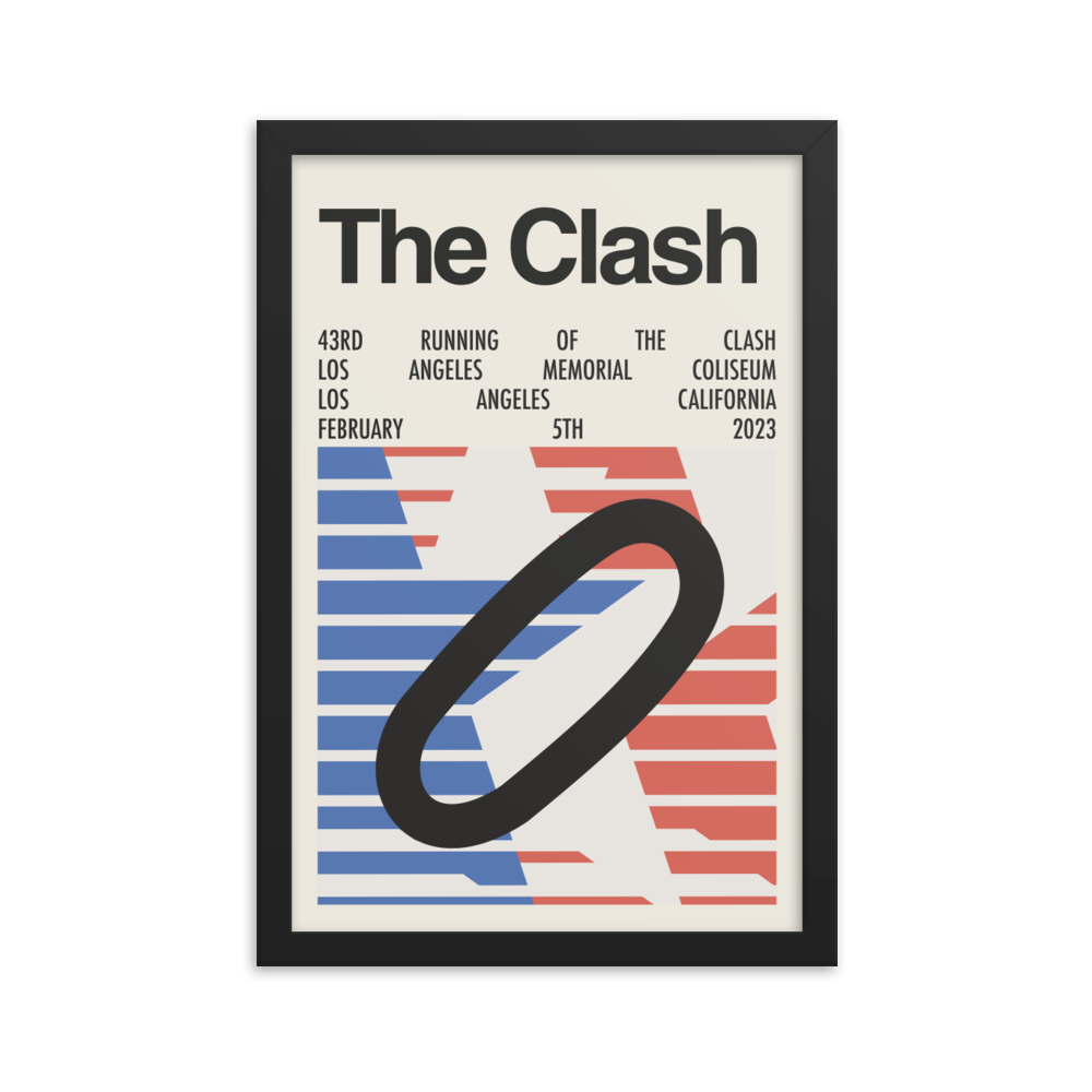 2023 Clash at the Coliseum Print
