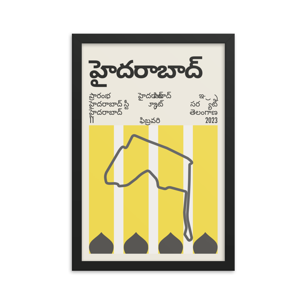 2023 Hyderabad E-Prix Print