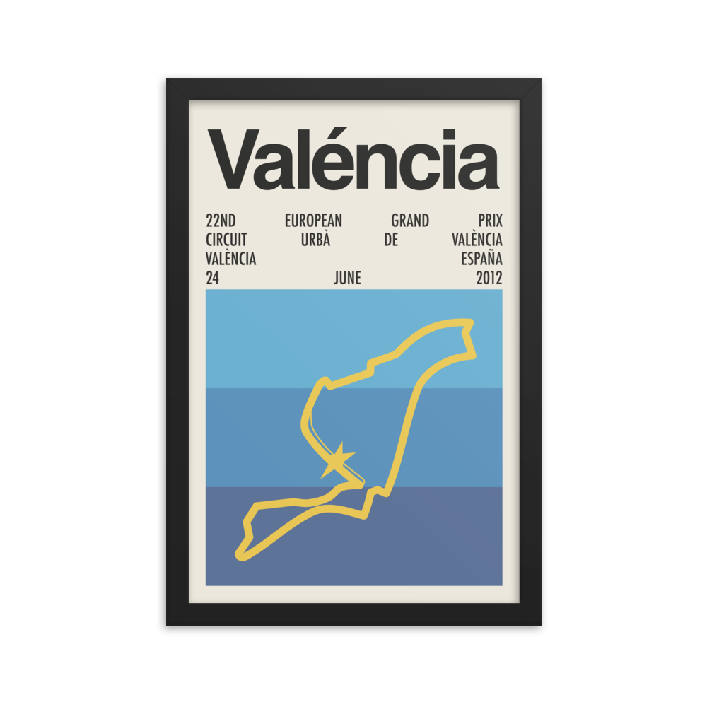2012 European Grand Prix (Valencia) Print