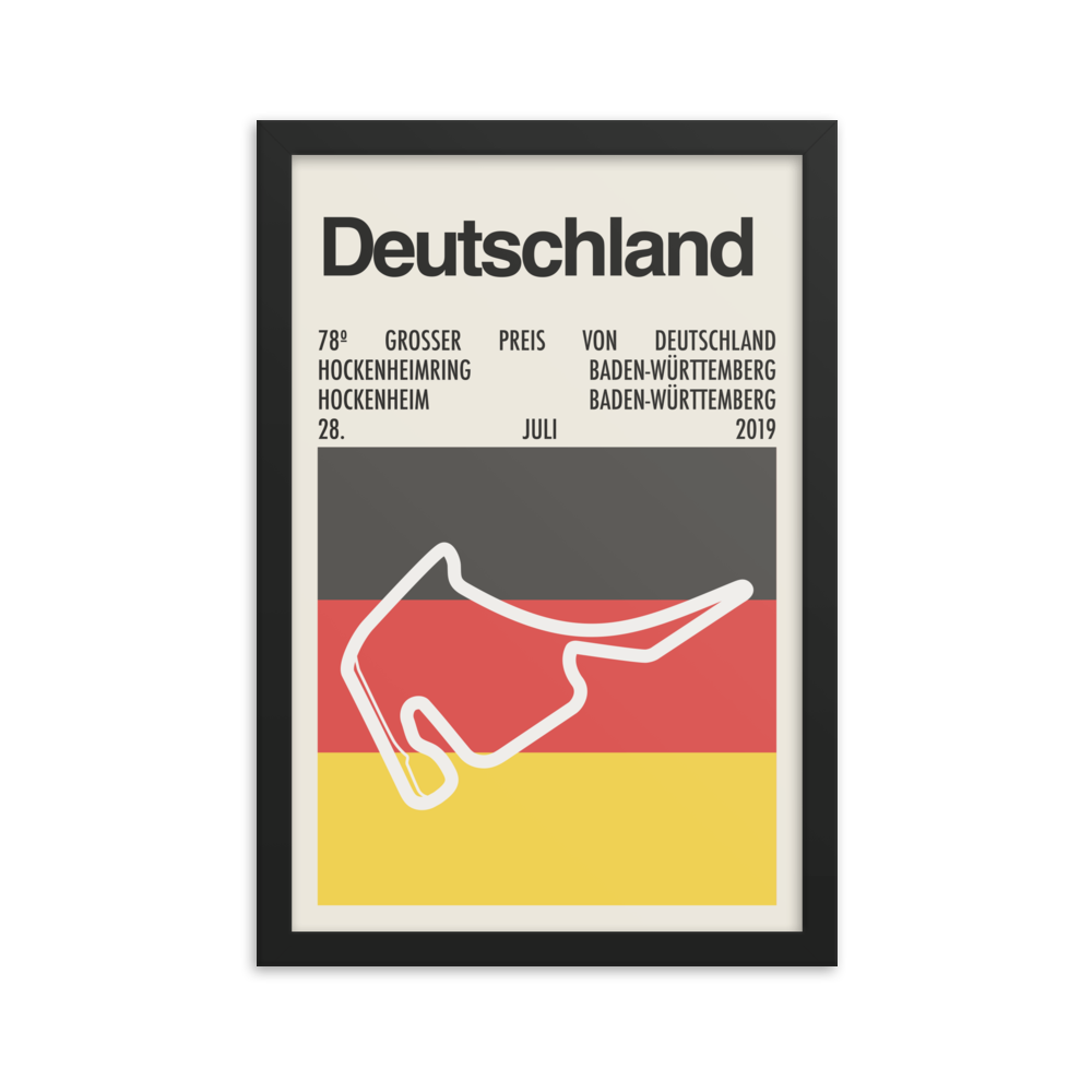 2019 German Grand Prix Print