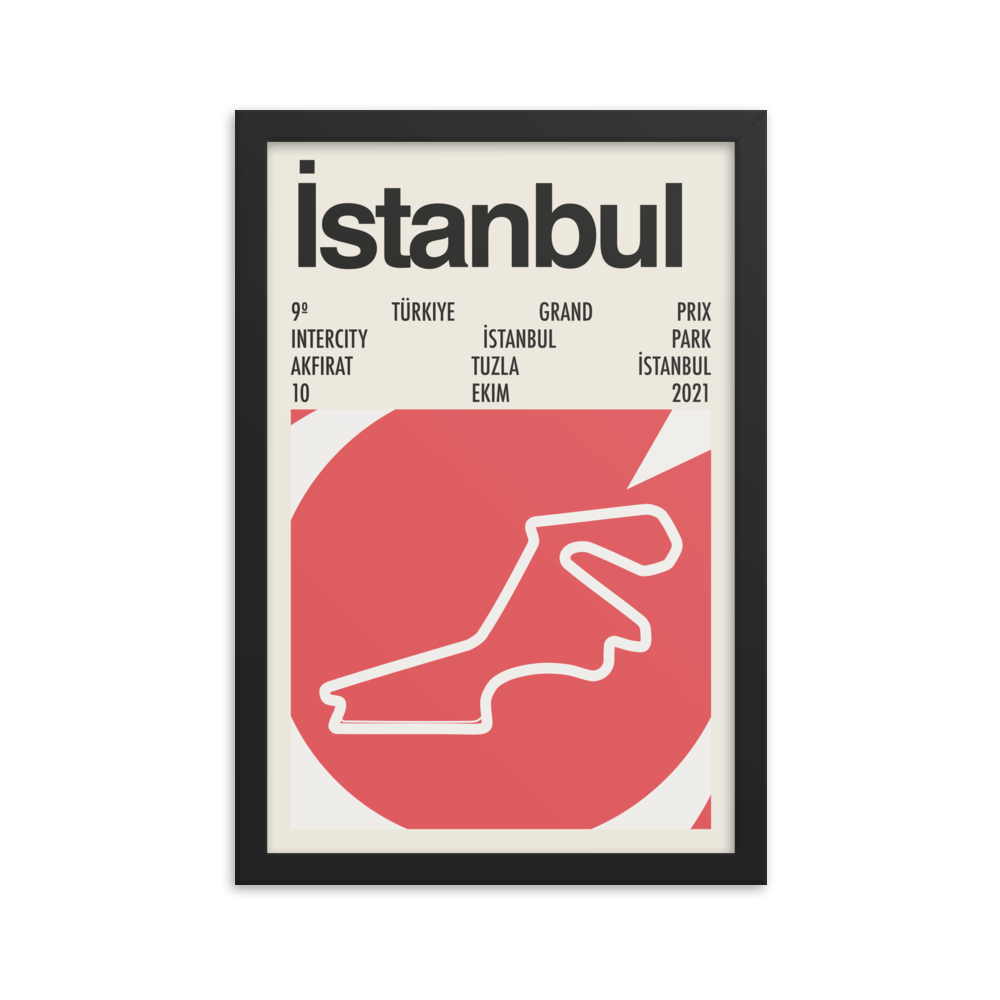 2021 Turkish Grand Prix Print
