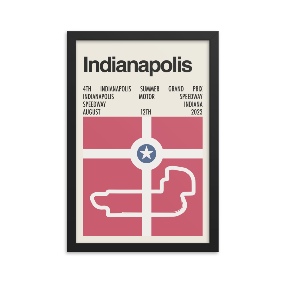 2023 Indianapolis Summer Grand Prix Print