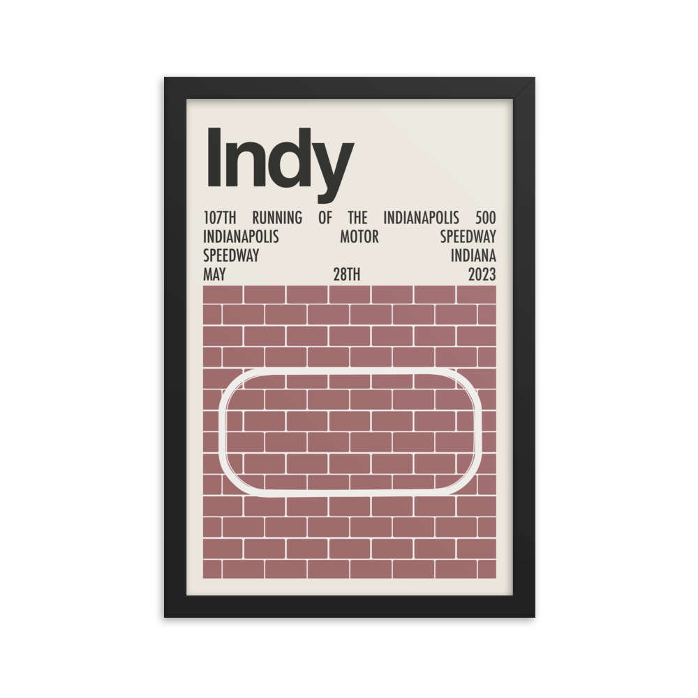 2023 Indy 500 Print