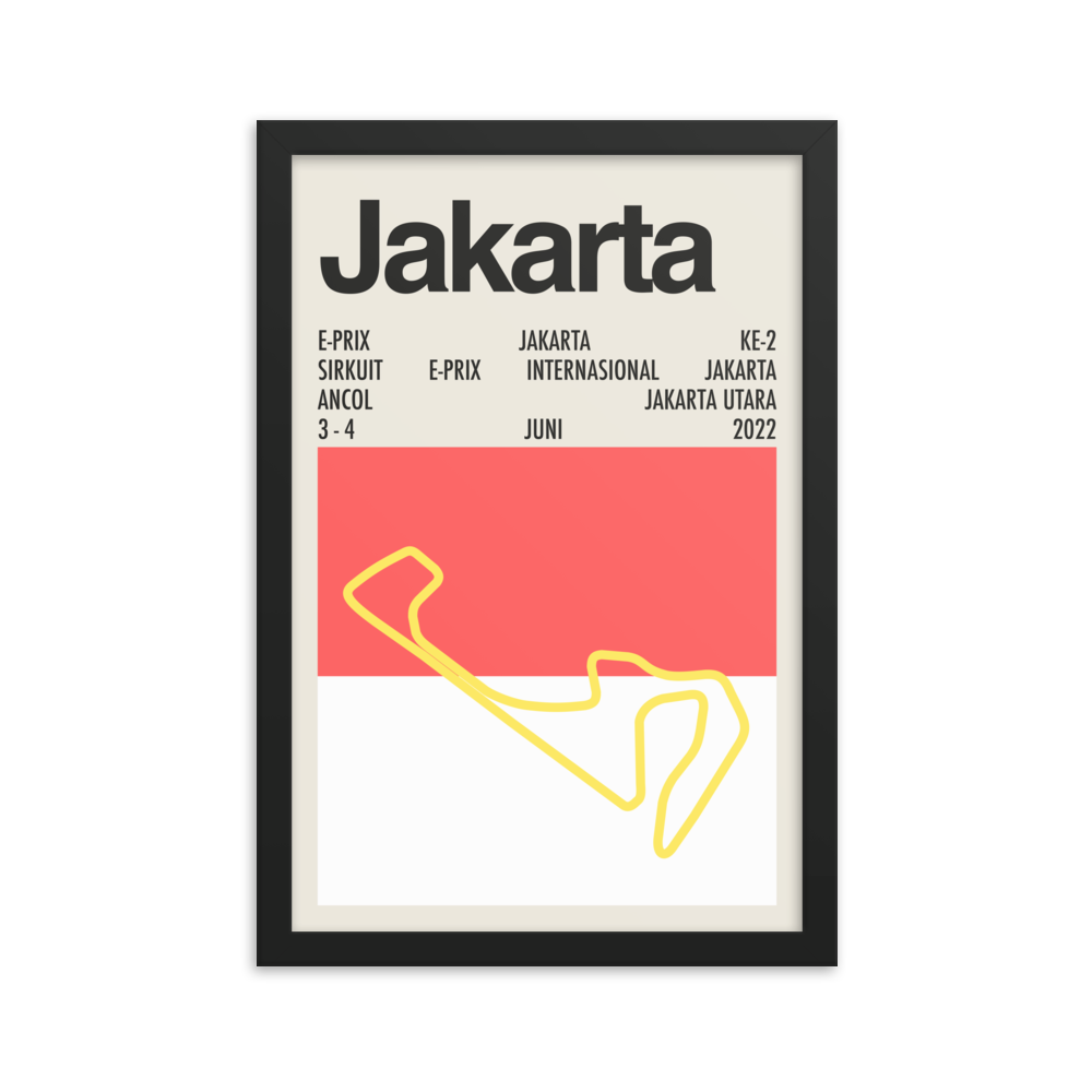 2023 Jakarta E-Prix Print