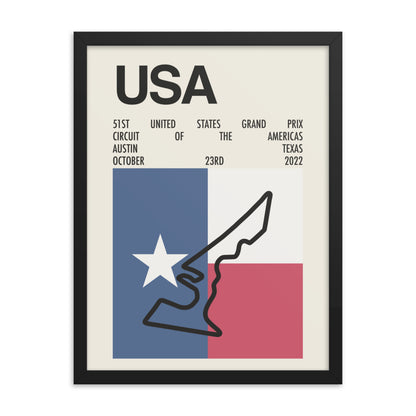 2022 United States Grand Prix Print