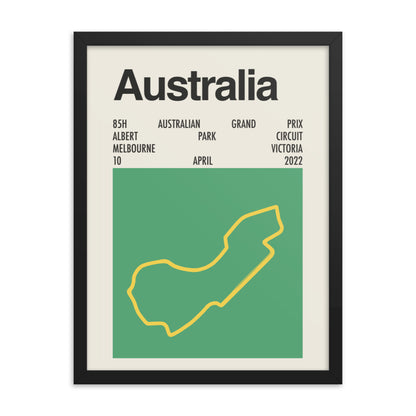 2022 Australian Grand Prix Print