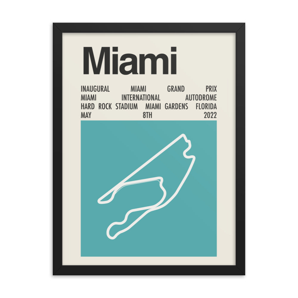 2022 Miami Grand Prix Print