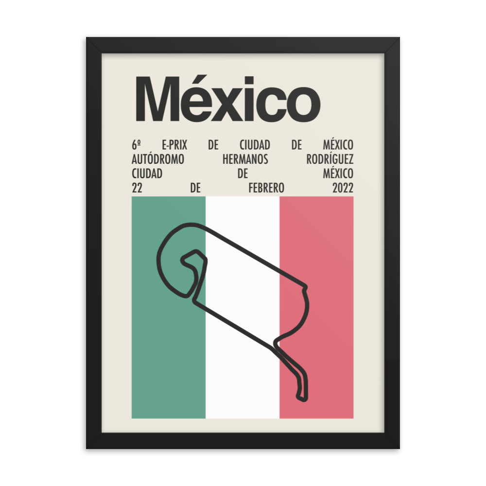 2022 Mexico City E-Prix Print