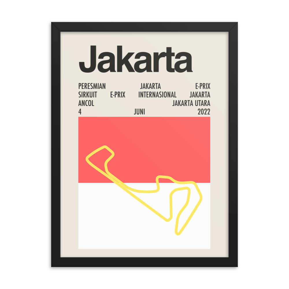 2022 Jakarta E-Prix Print