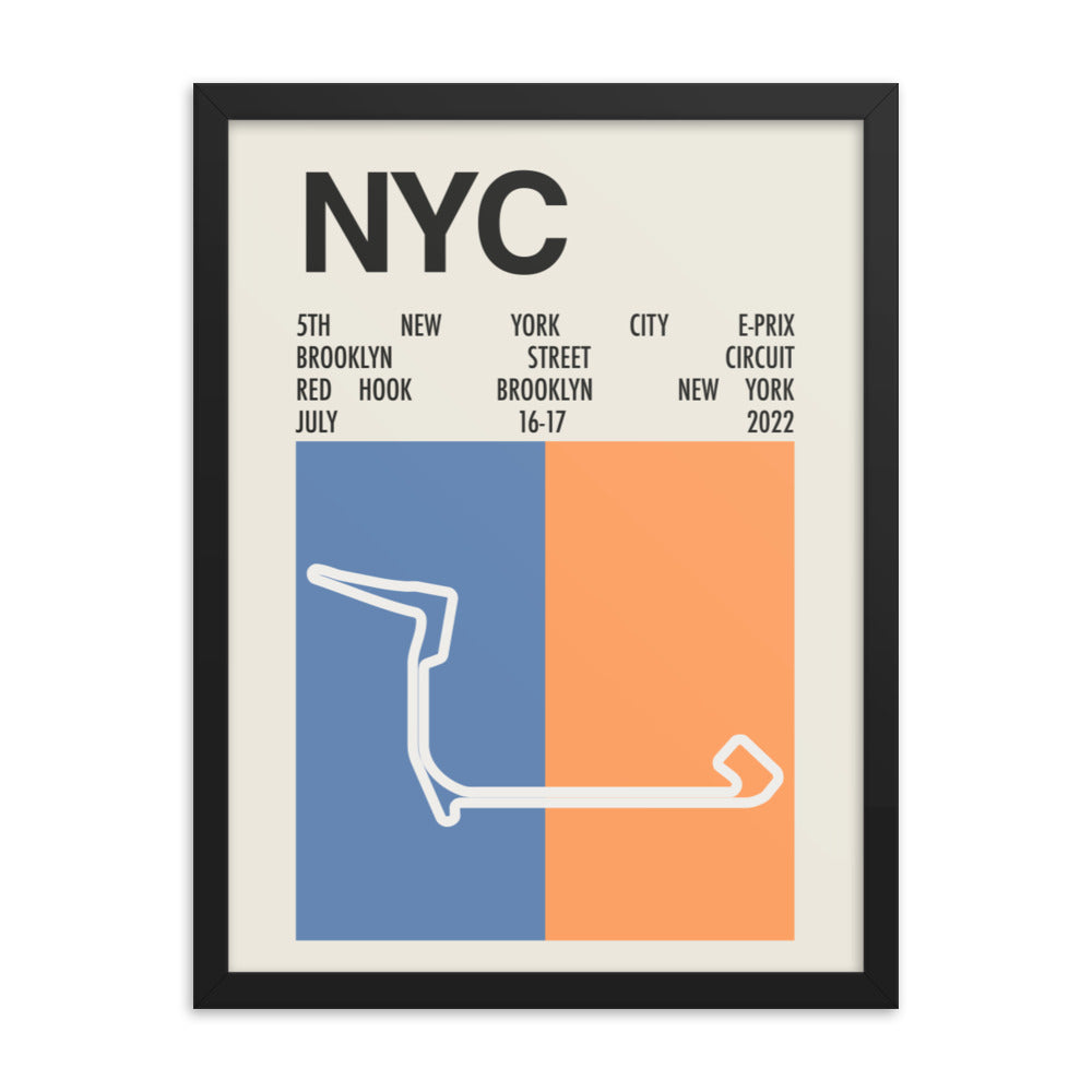 2022 New York City E-Prix Print