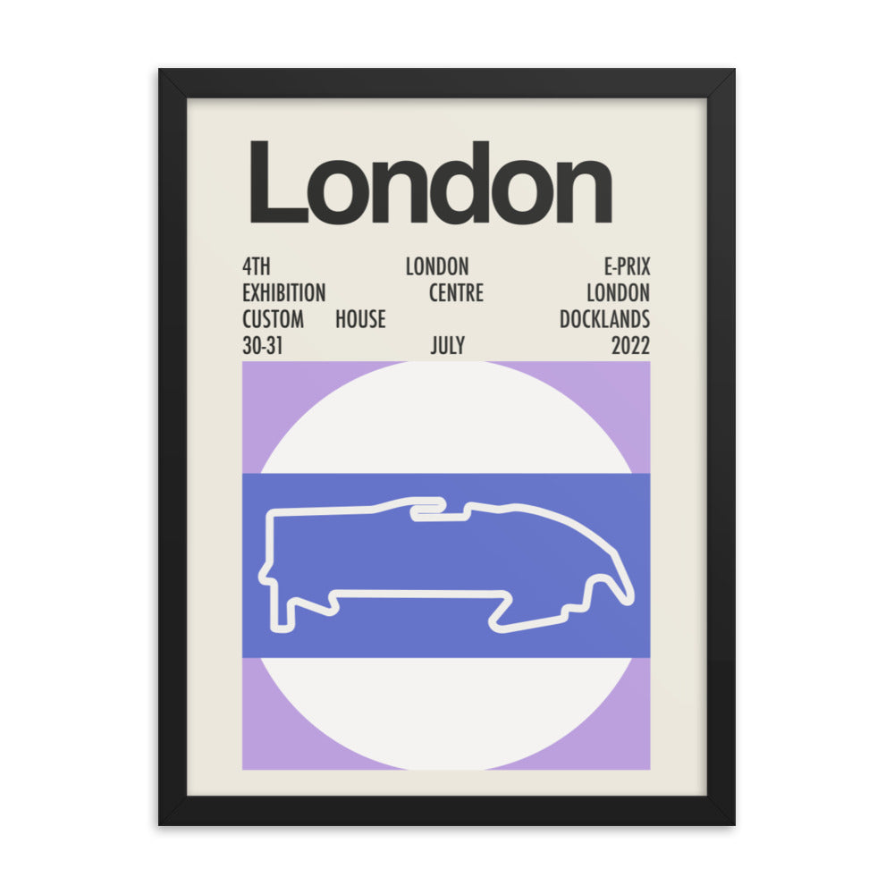 2022 London E-Prix Print