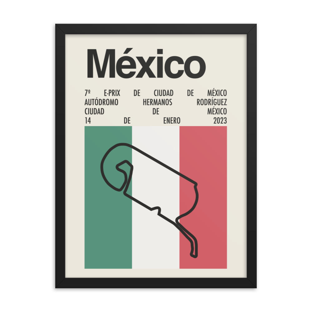 2023 Mexico City E-Prix Print