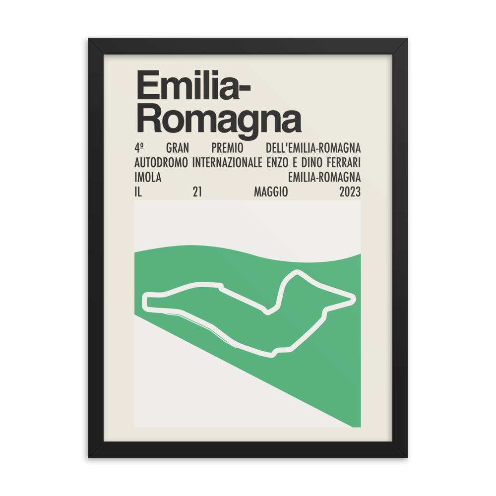 2023 Emilia-Romagna Grand Prix Print