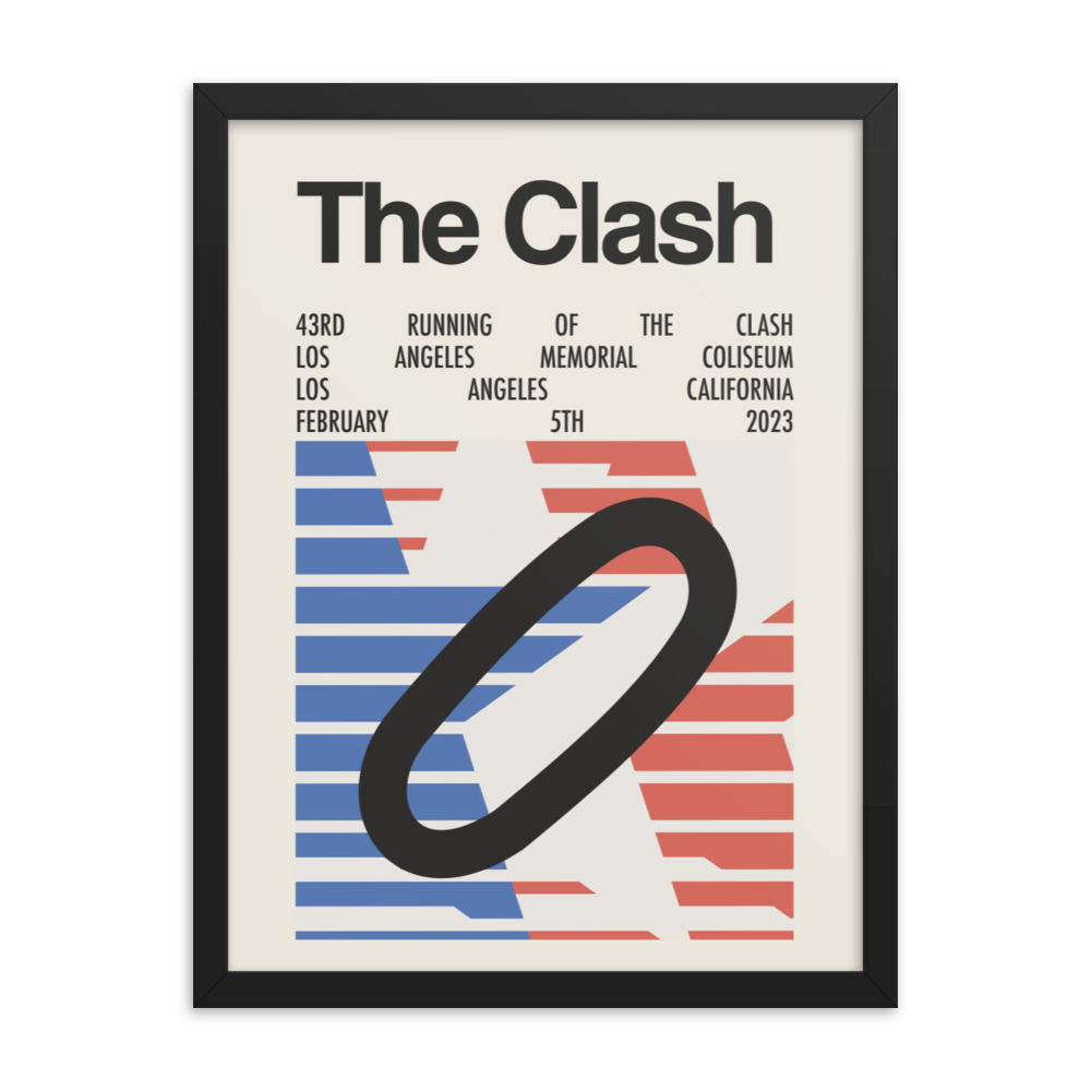 2023 Clash at the Coliseum Print
