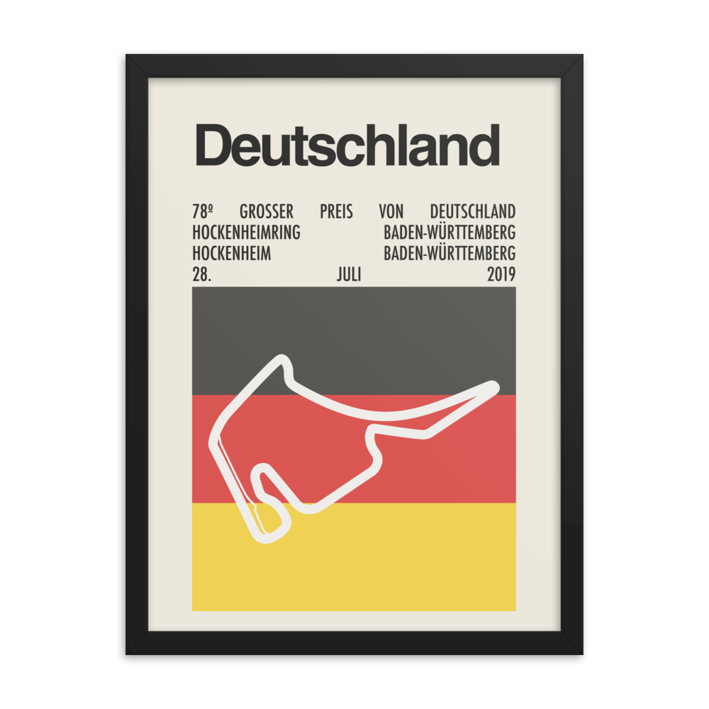 2019 German Grand Prix Print