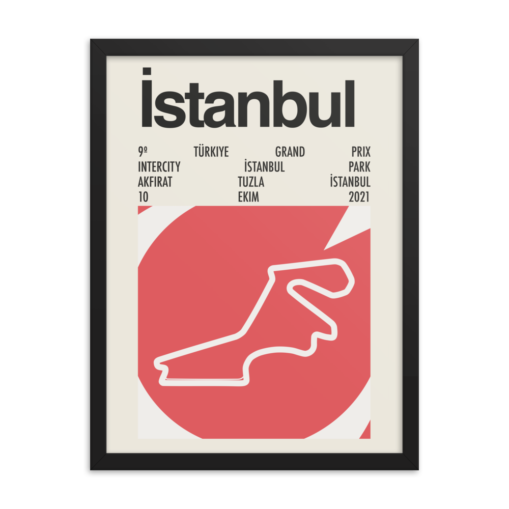 2021 Turkish Grand Prix Print