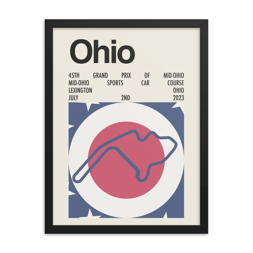 2023 Grand Prix of Mid-Ohio Print