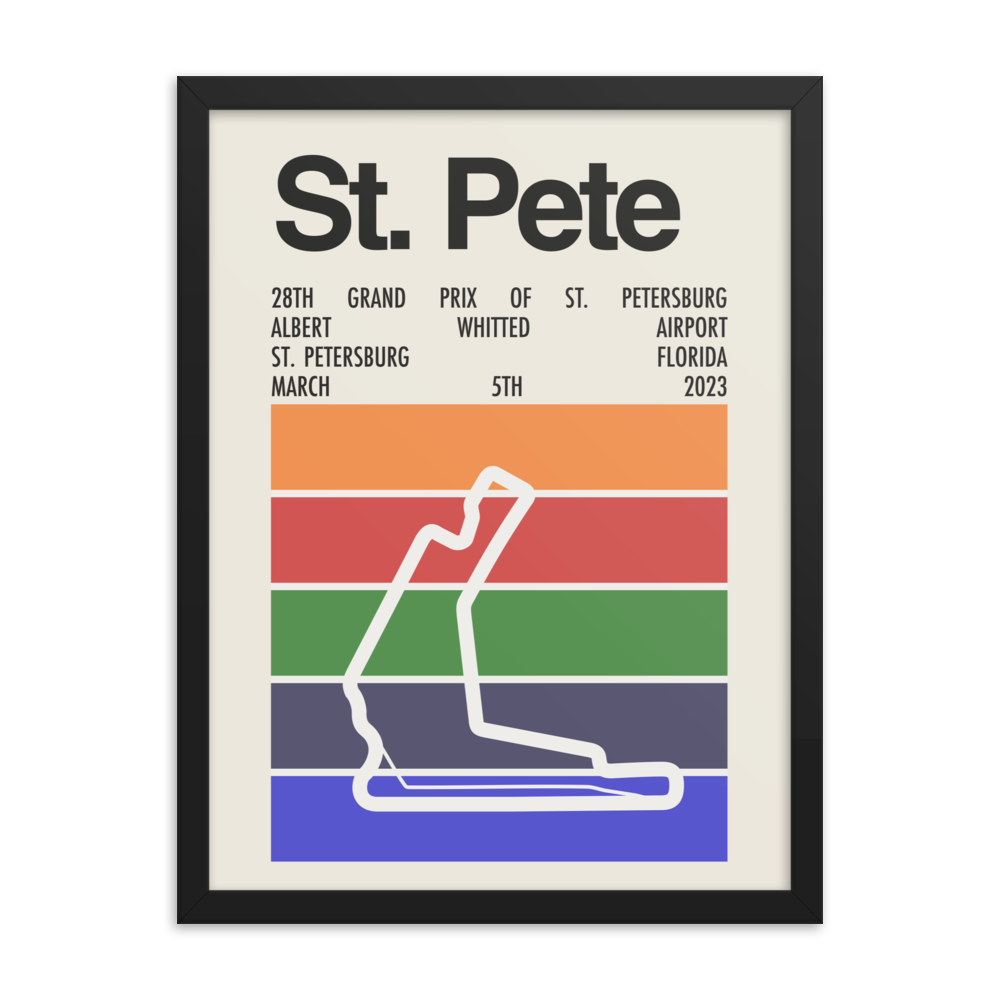 2023 Grand Prix of St. Petersburg Print