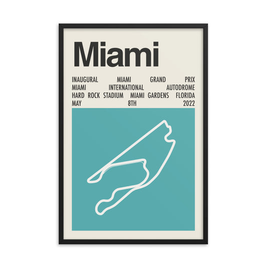 2022 Miami Grand Prix Print